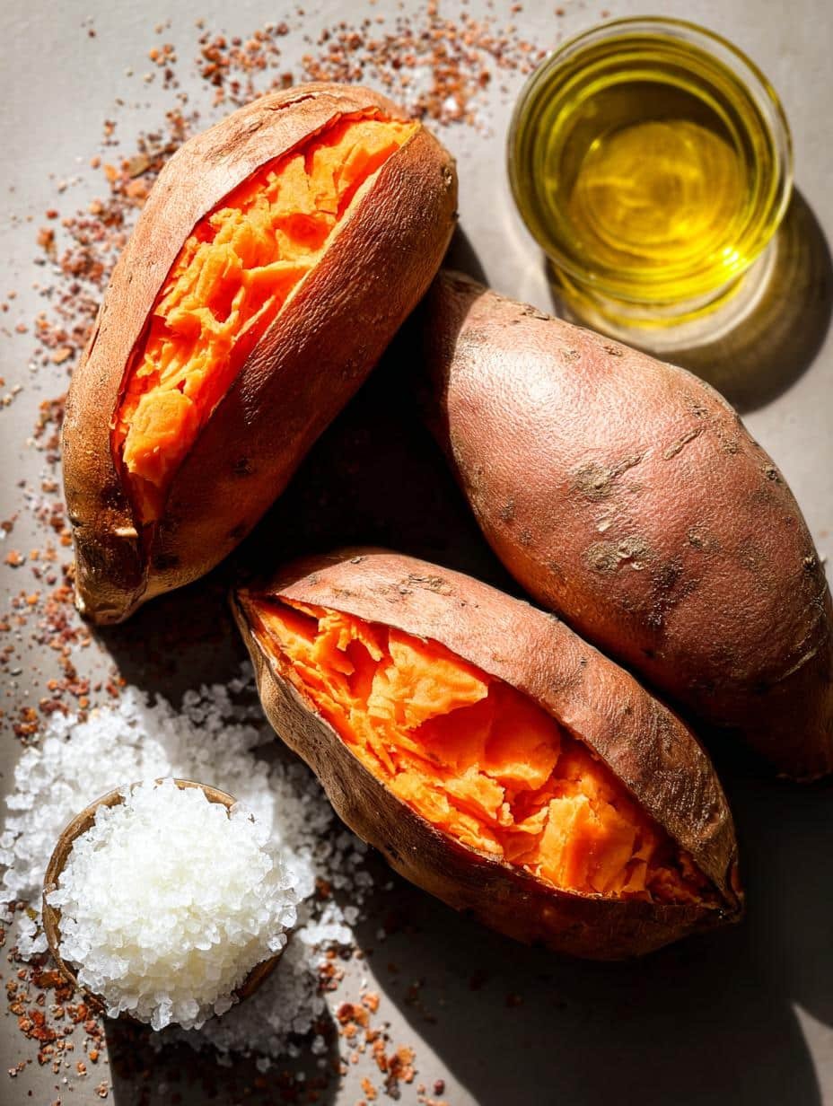 Baked Sweet Potatoes: Simple 45-Minute Marvel - Baked Sweet Potatoes - additional detail