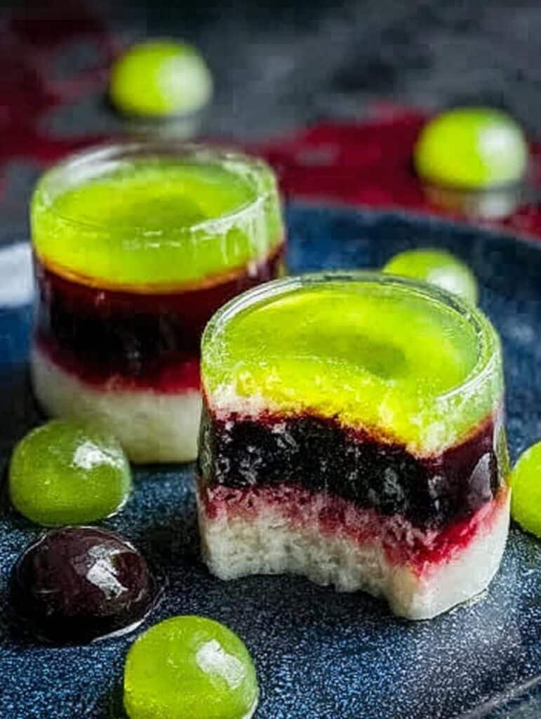 Beetlejuice Halloween Jello Shots