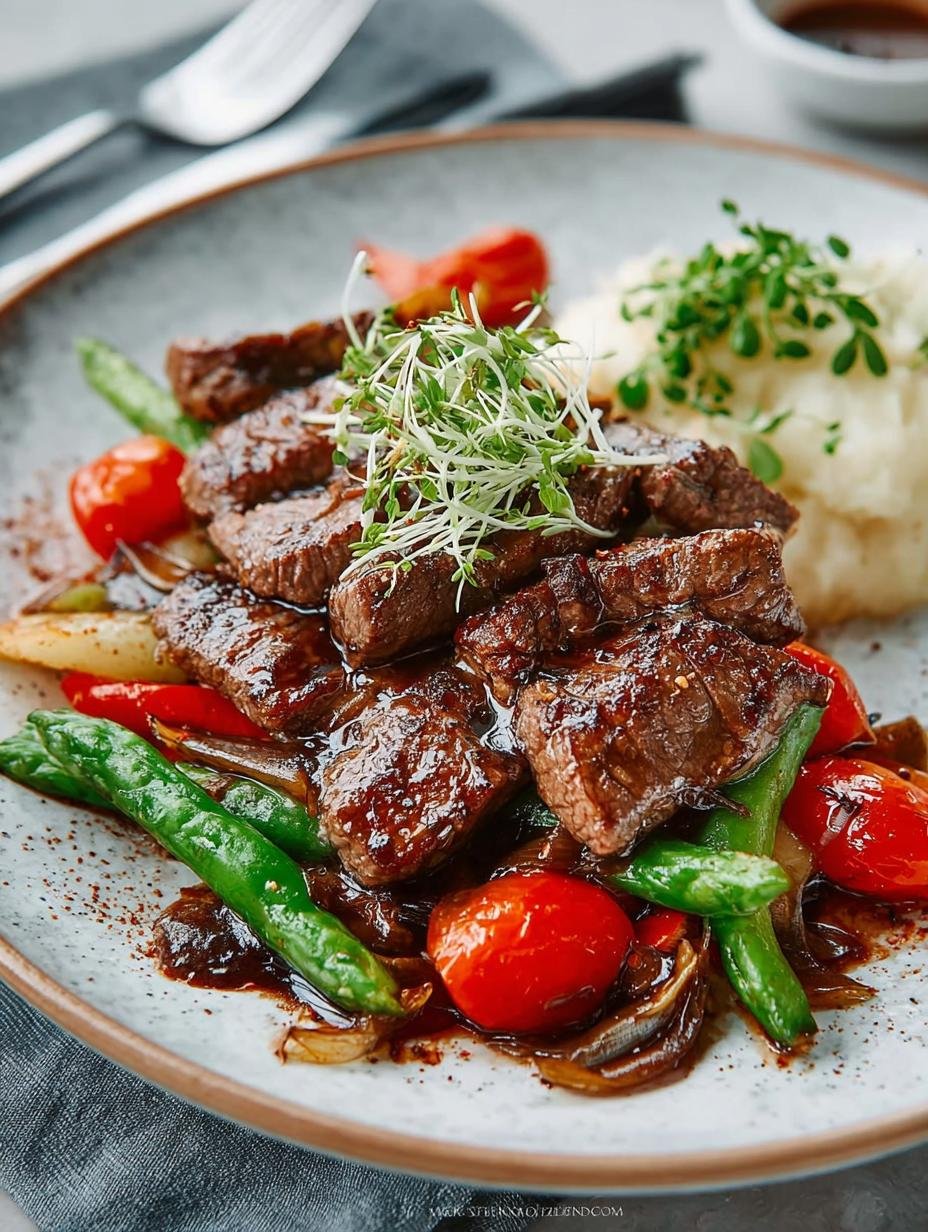 Black Pepper Steak: 5 Secrets for a Flavorful Dinner - Black Pepper Steak - additional detail