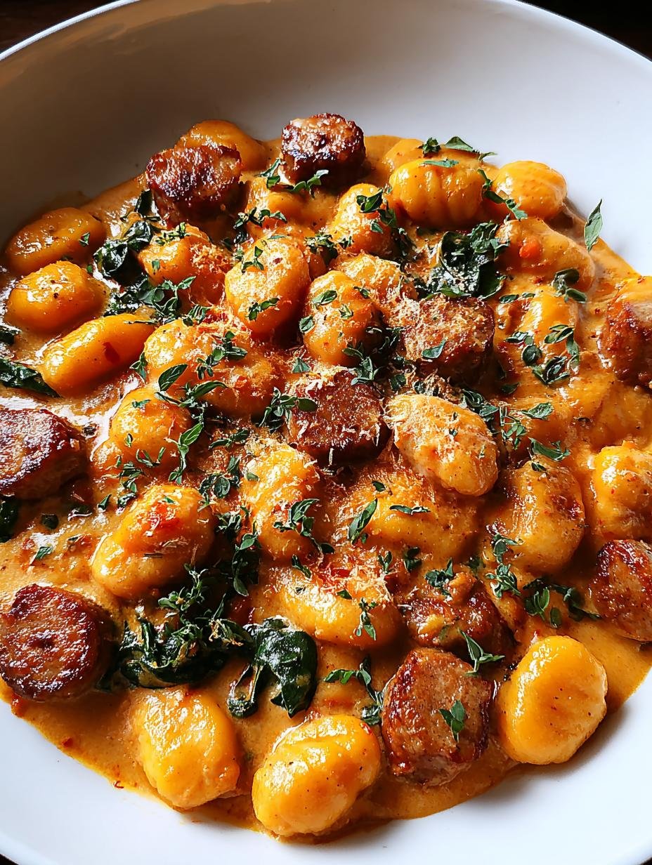 Butternut Squash Gnocchi Sausage: 1 Amazing Fall Dish - Butternut Squash Gnocchi Sausage - additional detail