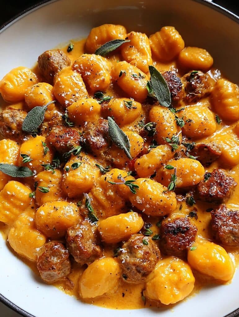 Butternut Squash Gnocchi Sausage