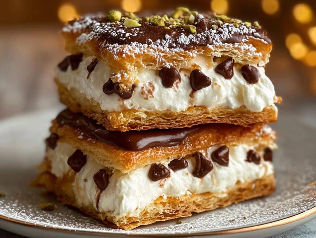 Cannoli Squares