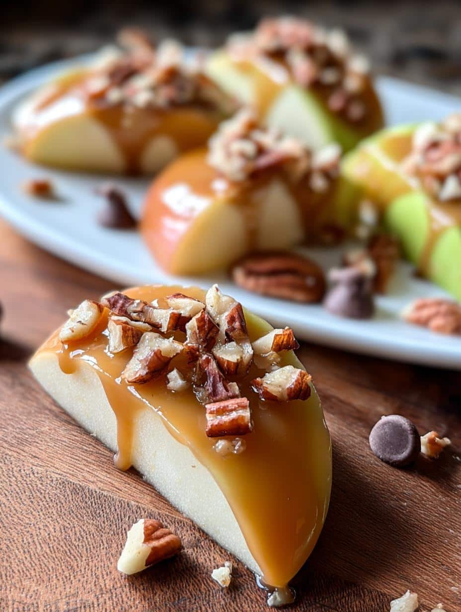 Caramel Apple Slices: Amazing Fall Treat - Caramel Apple Slices - main visual representation