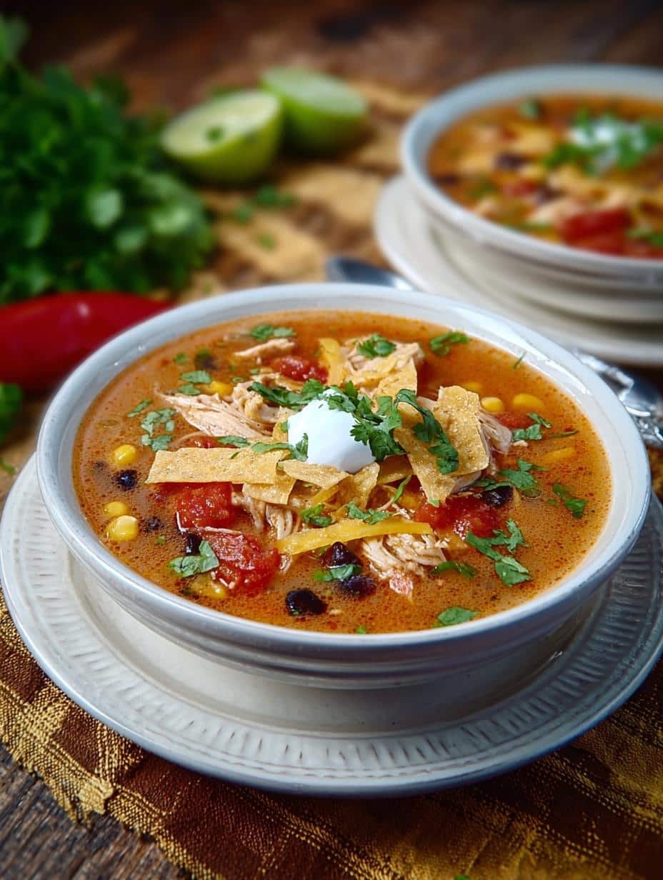 Chicken Taco Soup