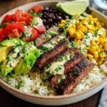 Cilantro Lime Steak Bowls