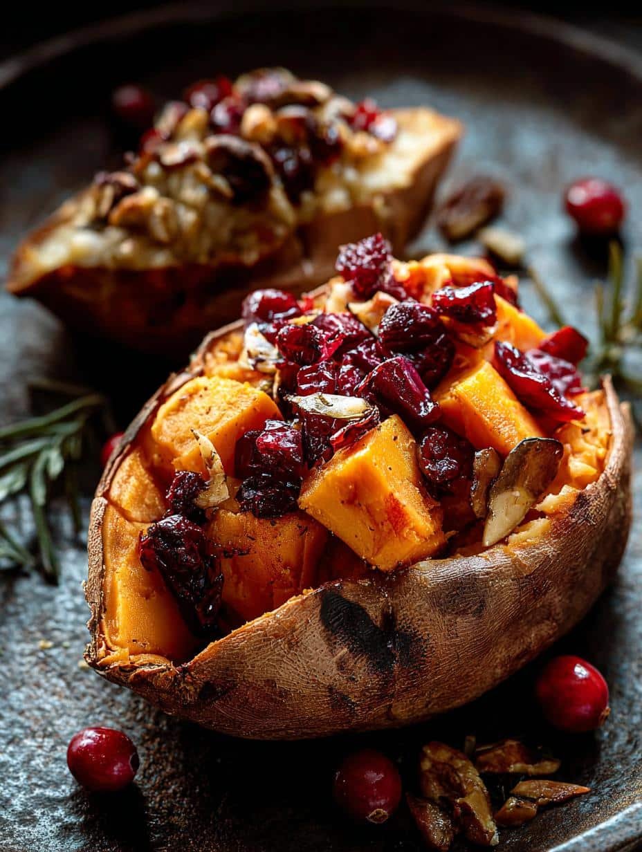 Cranberry Apple Twice Baked: Amazing Fall Flavor - Cranberry Apple Twice Baked - additional detail