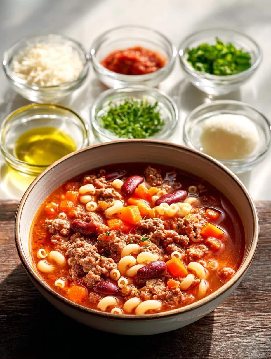 Hearty Crockpot Pasta Fagioli for Comforting Meals - Crockpot Pasta Fagioli - main visual representation
