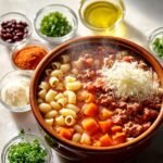 Crockpot Pasta Fagioli