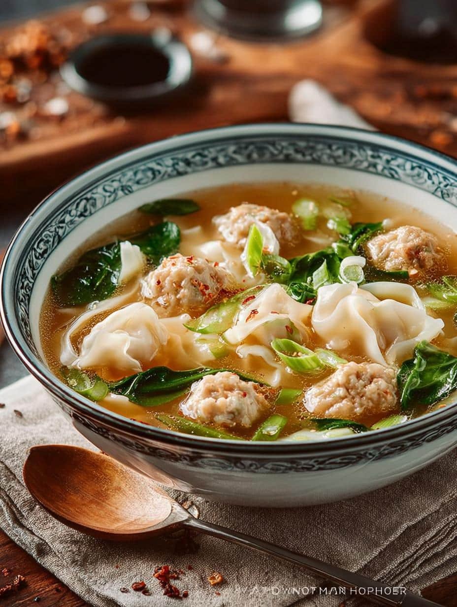 Delicious Deconstructed Wonton Soup for Quick Comfort - Deconstructed Wonton Soup - additional detail