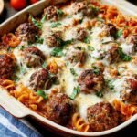 Dump Bake Meatball Casserole