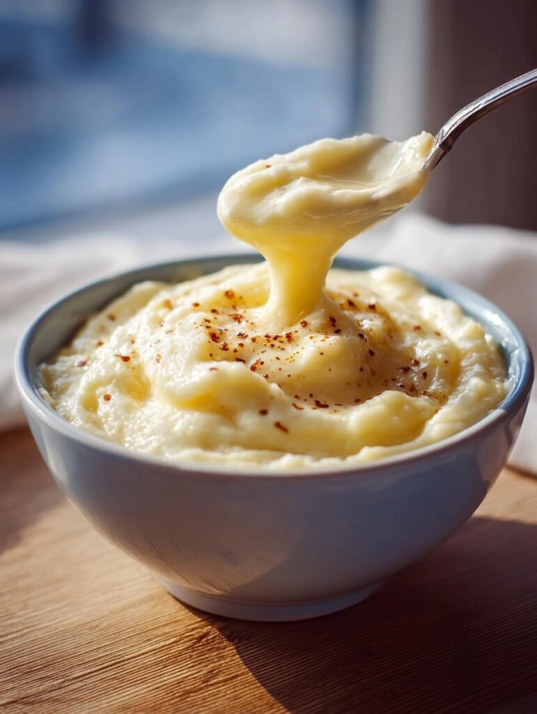 Fondue Mashed Potatoes