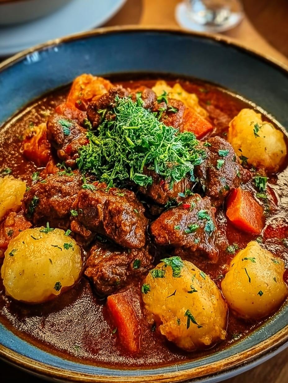 German Goulash For Servings: Perfect Hearty Stew - German Goulash For Servings - main visual representation