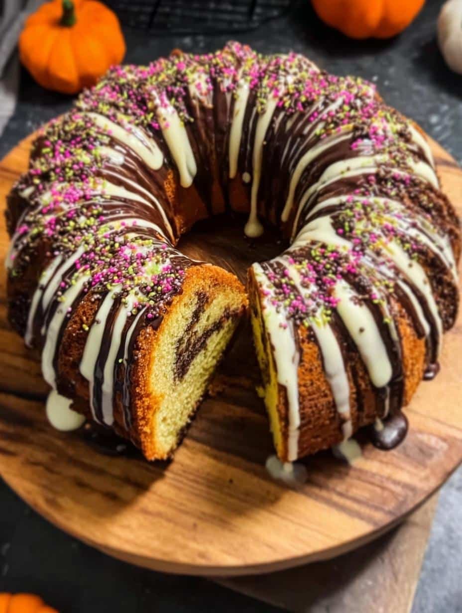 Halloween Bundt Cake: Amazing Spooky 1st Recipe - Halloween Bundt Cake - additional detail