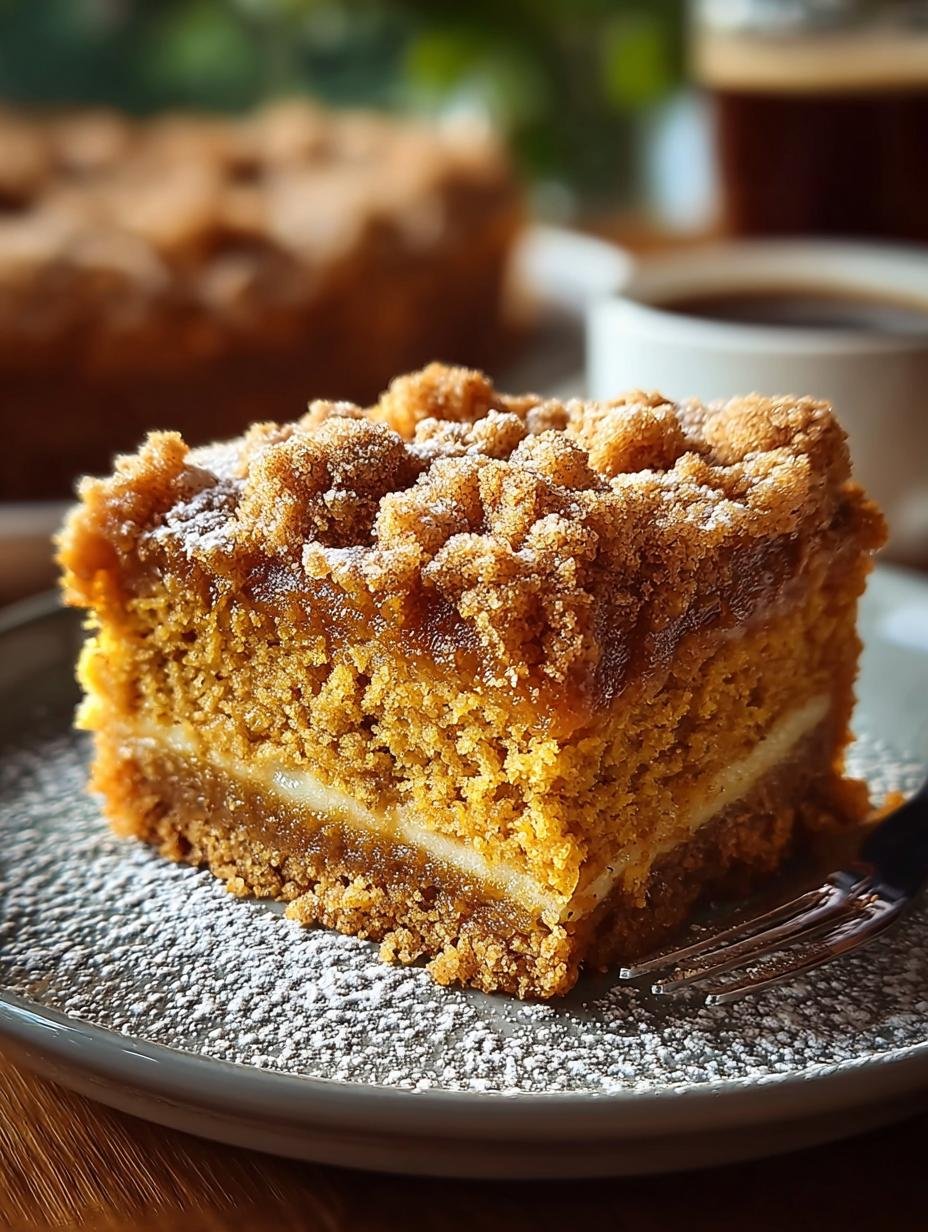 Irresistible Moist Pumpkin Crumb Cake for Fall Delight - Irresistible Moist Pumpkin Crumb - main visual representation