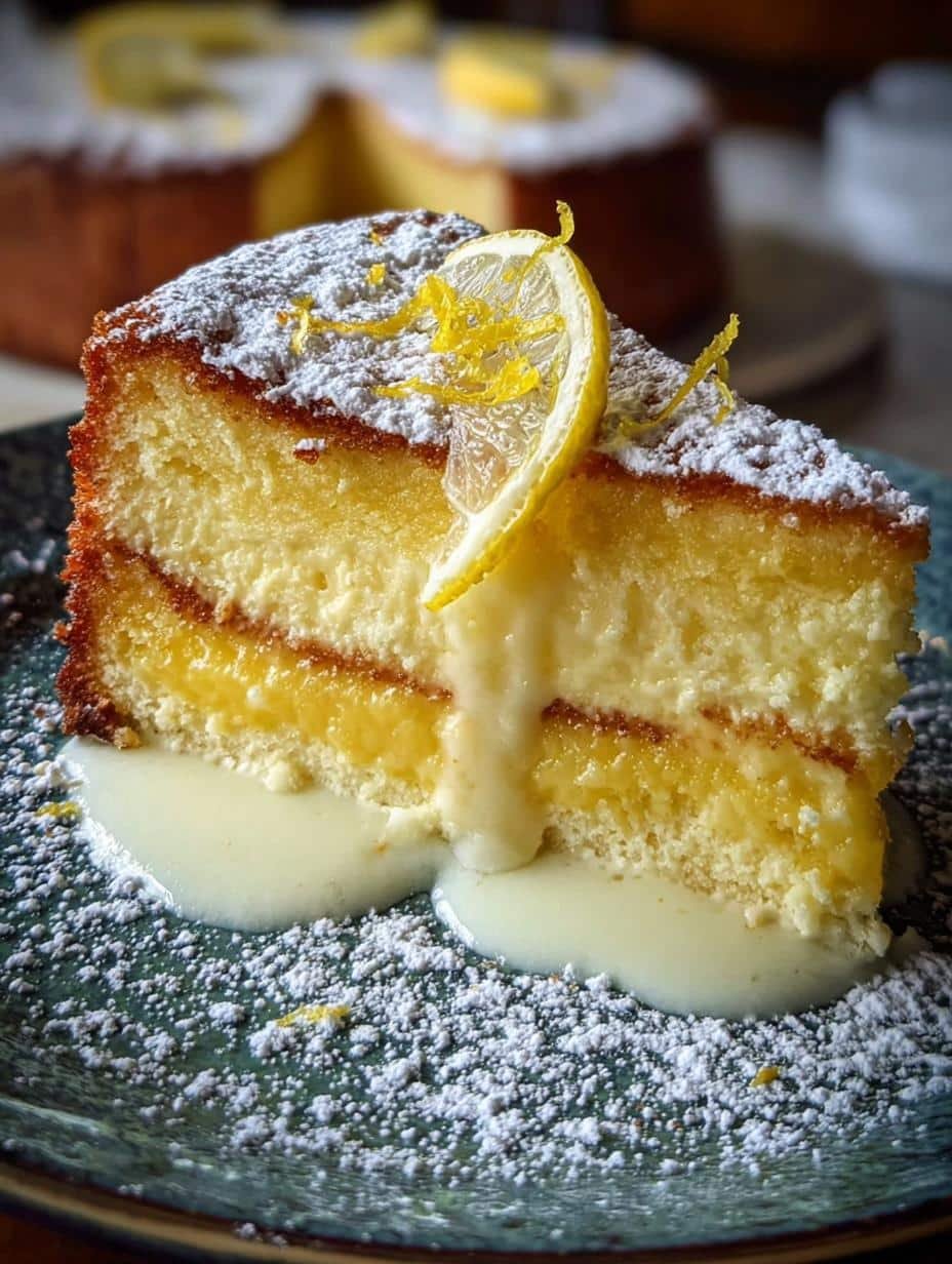 Lemon Custard Cake