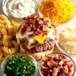 Loaded Bacon Cheeseburger Alfredo