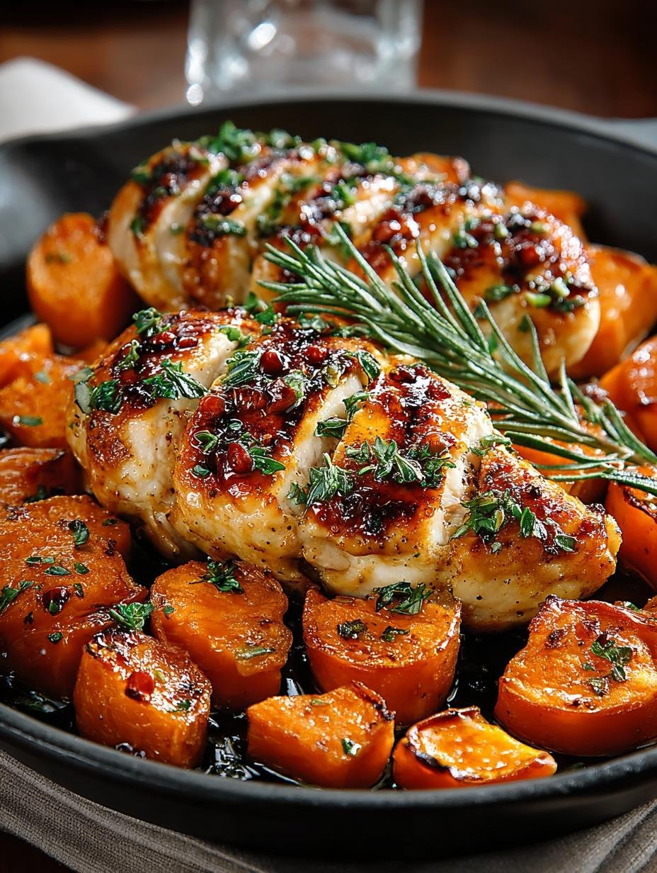Maple Glazed Chicken with