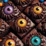 Monster Eye Brownie Bites