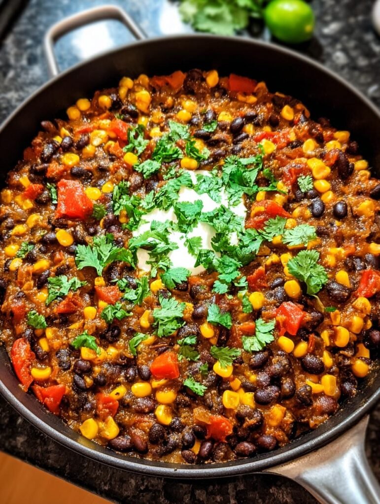 One Pan Southwest Black