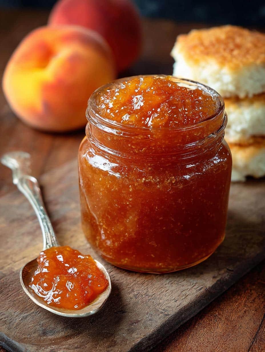 Peach Butter: 7 Irresistible Ways to Enjoy This Delightful Spread - Peach Butter - main visual representation