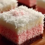 Pink Coconut Snowball Cake