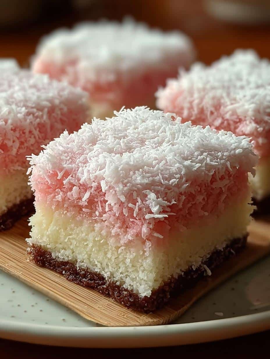 Amazing Pink Coconut Snowball Cake Delight - Pink Coconut Snowball Cake - additional detail