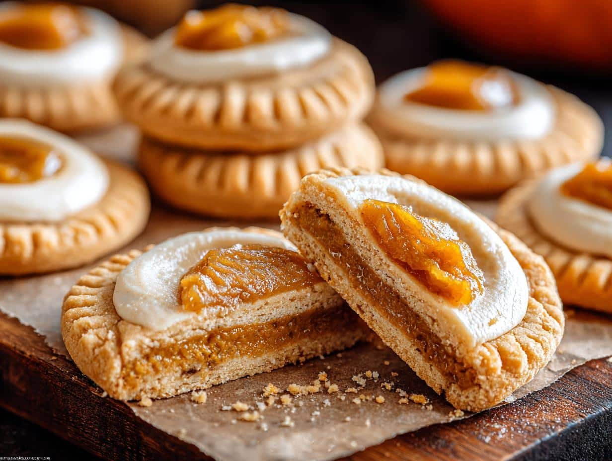 Pumpkin Pie Cookies: 180 Calorie Fall Delight - Pumpkin Pie Cookies - additional detail