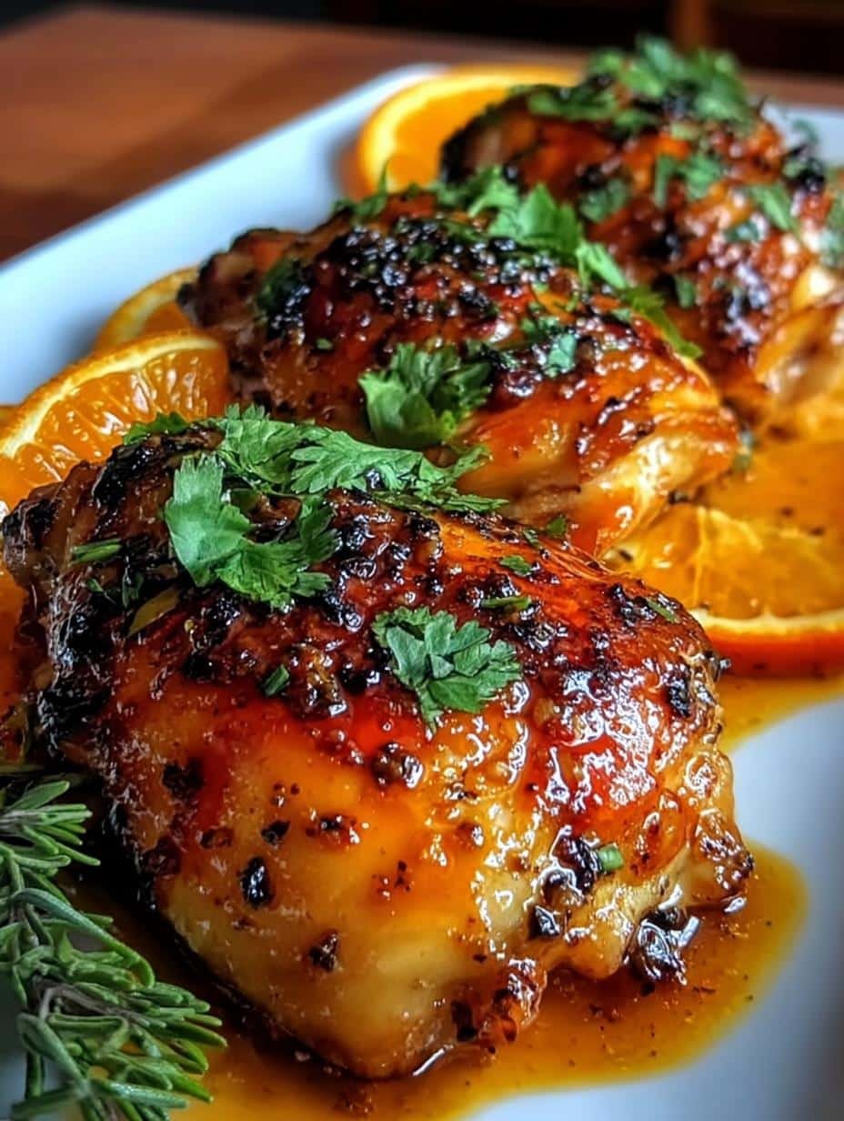 Amazing Roasted Orange Chicken in 45 Minutes - Roasted Orange Chicken - additional detail
