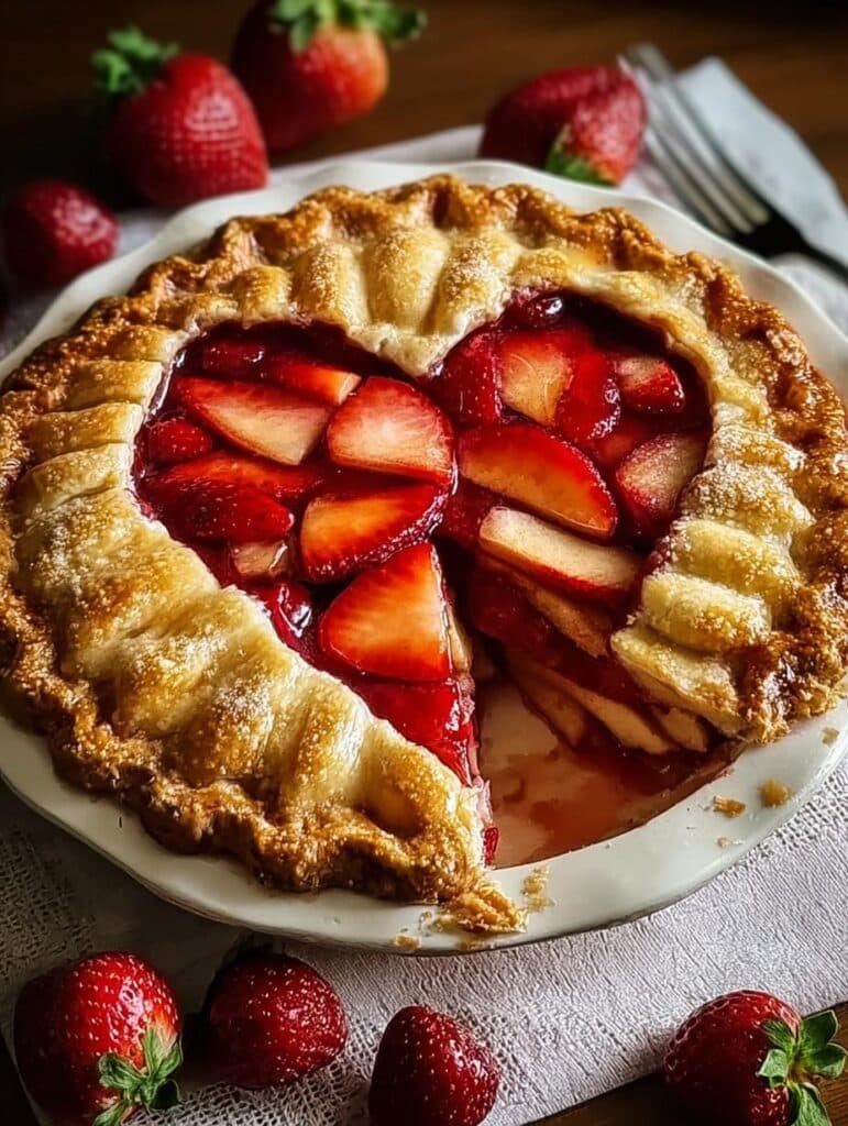 Strawberry Apple Pie