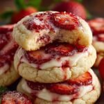 Strawberry Cheesecake Cookies Dessert
