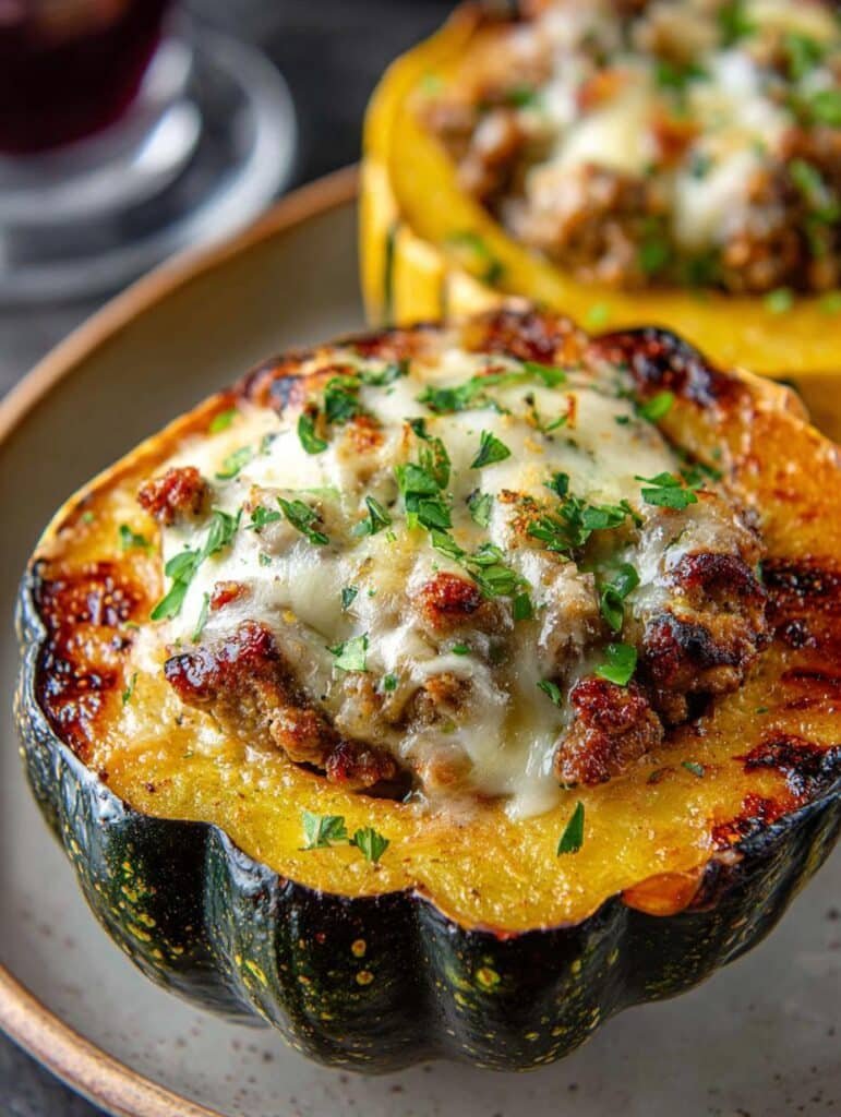Stuffed Acorn Squash with