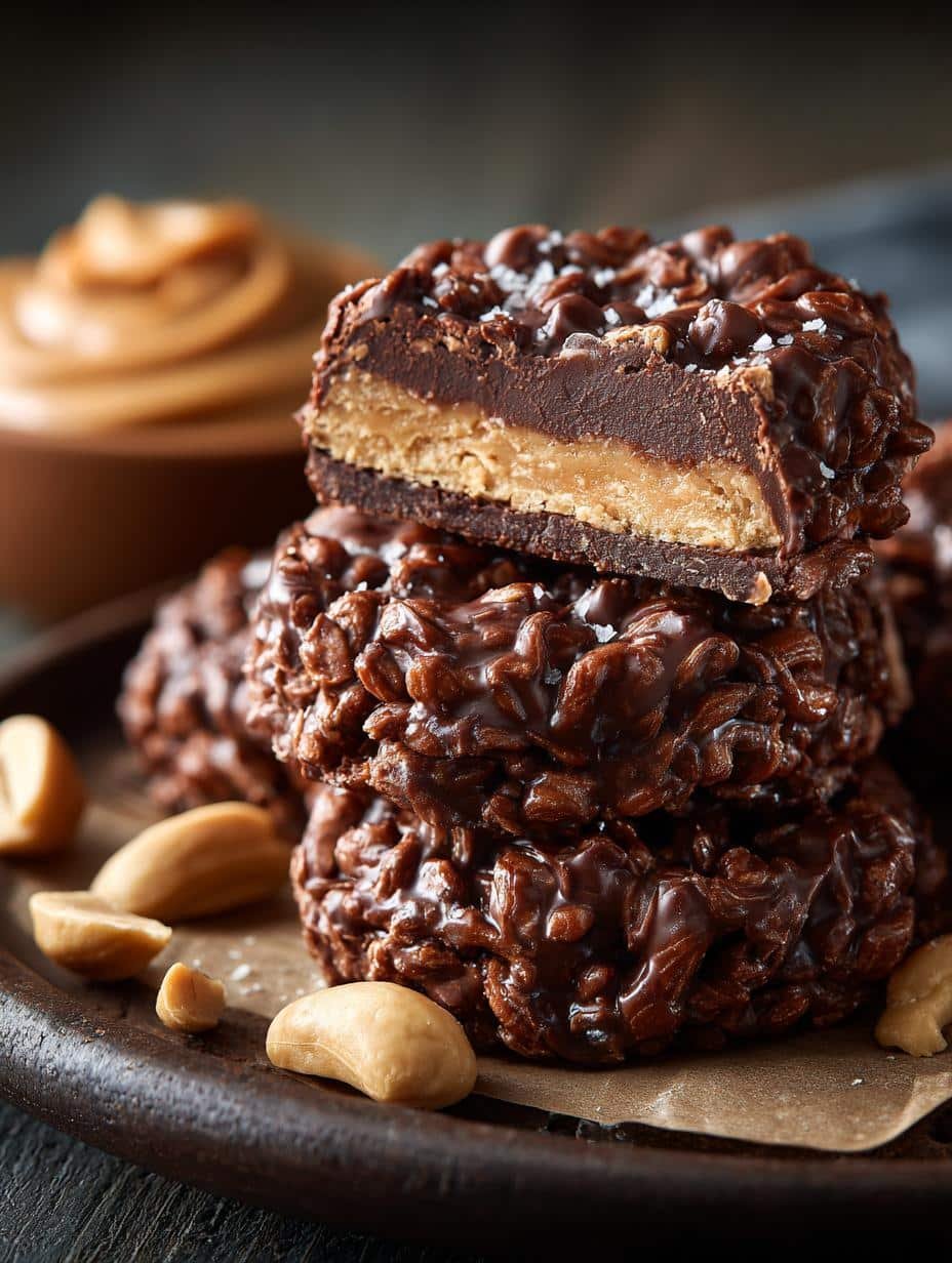 Bake Chocolate Peanut Butter Bliss in 20 Minutes - Bake Chocolate Peanut Butter - additional detail