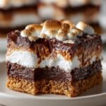 Bake Smores Fudge Bars
