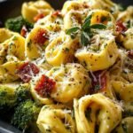 Creamy Garlic Parm Tortellini