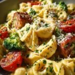 Creamy Garlic Parmesan Tortellini