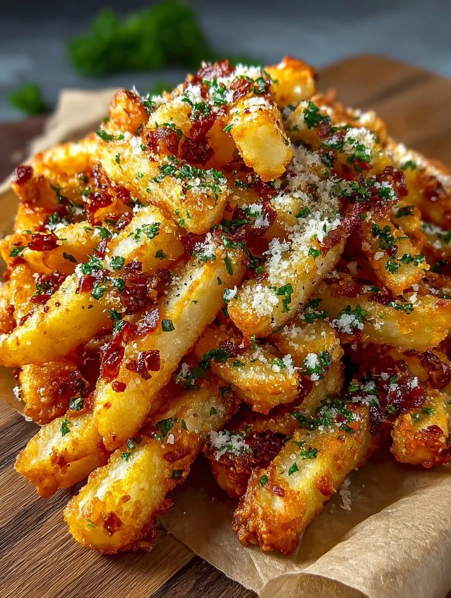 Crispy Garlic Parmesan Fries: 7 Irresistible Secrets - Crispy Garlic Parmesan Fries - main visual representation