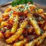 Crispy Garlic Parmesan Fries