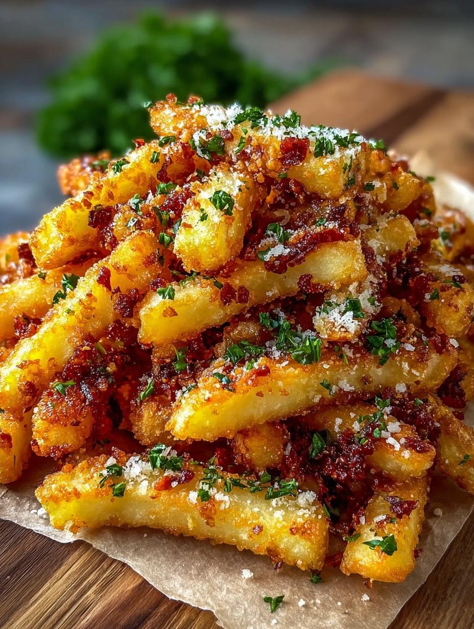 Crispy Garlic Parmesan Fries: 7 Irresistible Secrets - Crispy Garlic Parmesan Fries - additional detail