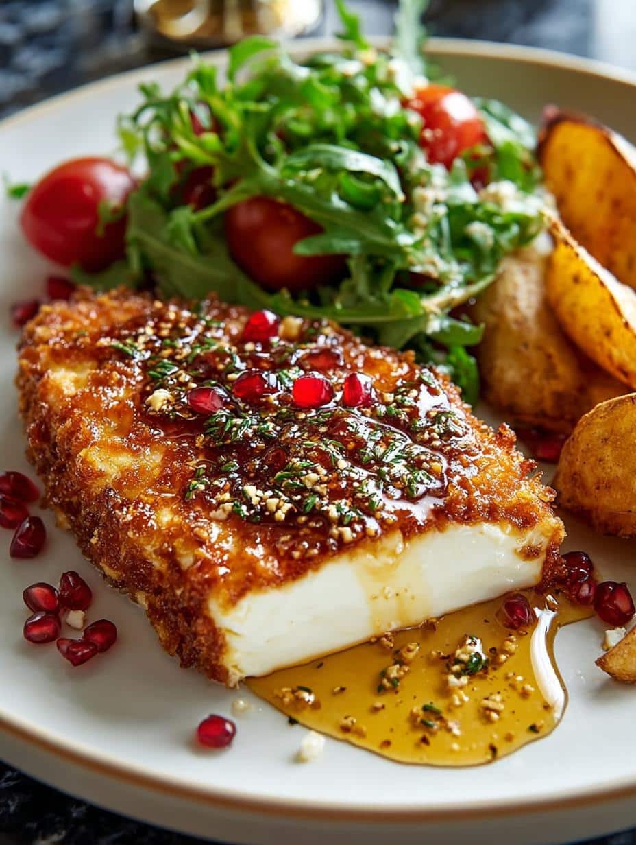 Crispy Hot Honey Feta Chicken Recipe: Irresistibly Delicious - Crispy Hot Honey Feta - main visual representation